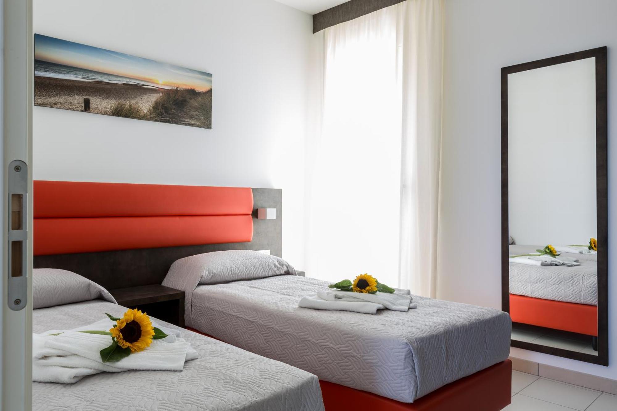 Aparthotel Residenza Riva Azzurra Rímini Exterior foto